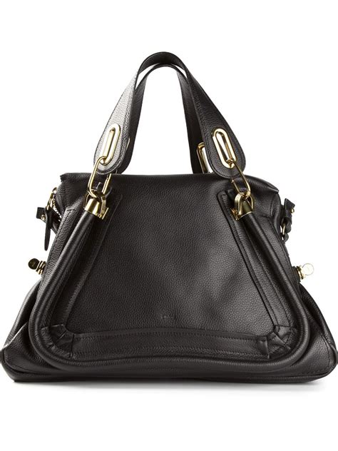 chloe paraty medium schwarz|chloe paraty 24 bag.